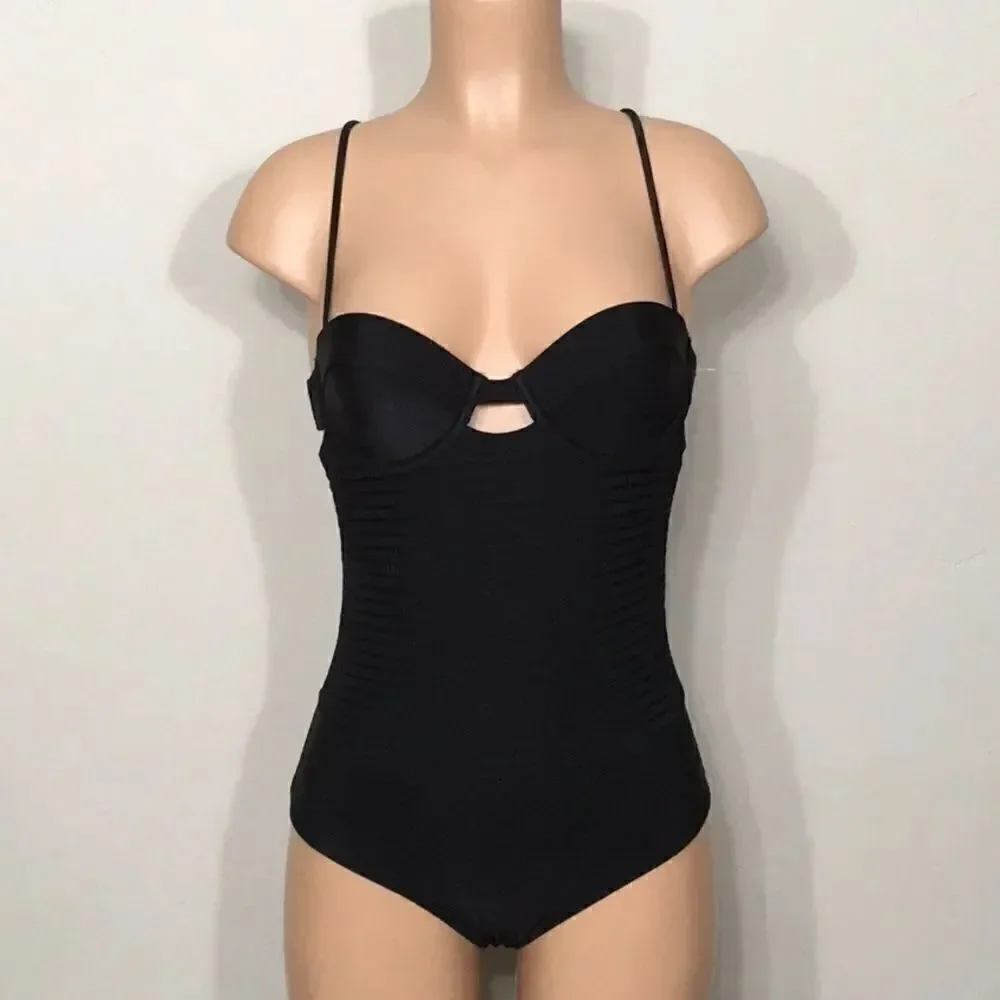 Insight Bondage Bustier swimsuit. NWT